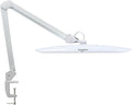 117PCS LED Clamp Desk Lamp, 20 Inch Metal Swivel Arm by bemelux