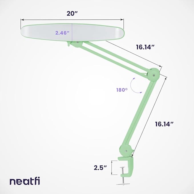 Neatfi XL 2, 200 Lumens LED Desk Lamp - Image 7