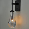 HuisMier Black Wall Sconces, Raindrop Sconces Wall Lighting by HuisMier