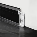 4 Pack LED Aluminum Metal Baseboard Trim 60 x 2500mm 2.36” x 8.2’ Total 32.8 ft by Kwweeoo