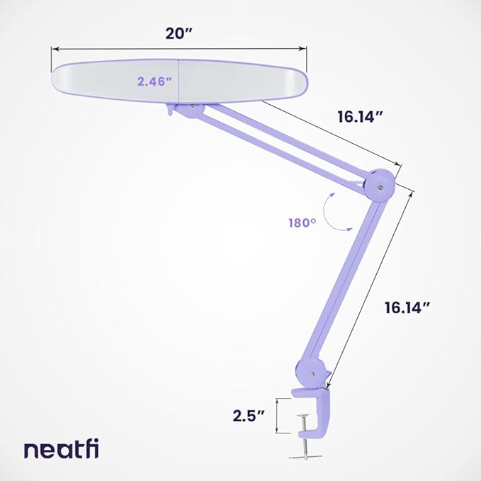 Neatfi XL 2, 200 Lumens LED Desk Lamp - Image 7