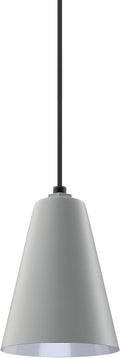 Steel Lighting Co. Laurel Pendant Light | Ceiling Mounted | 8.5 inch Cone Shade by SteelLightingCo