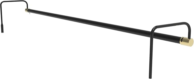 Cocoweb 43 Inch Tru-Slim Black and Brass Picture Light - Image 7