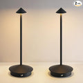 EJQ 2 Pack LED Rechargeable Cordless Table Lamps, Portable Outdoor 5000mAh by EJQCordlessTableLamp