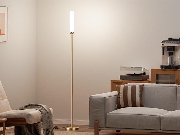 Ambimall LED Floor Lamp with Remote Control, Foot Switch - Image 7