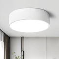 Dimmable LED White Flush Mount Ceiling Light Fixture, Modern Round Hallway by TYNCEAOL
