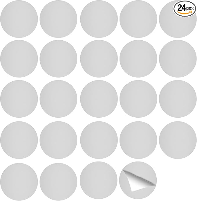 24 Pack Under Cabinet Light Metal Adhesive Strips by Unknown