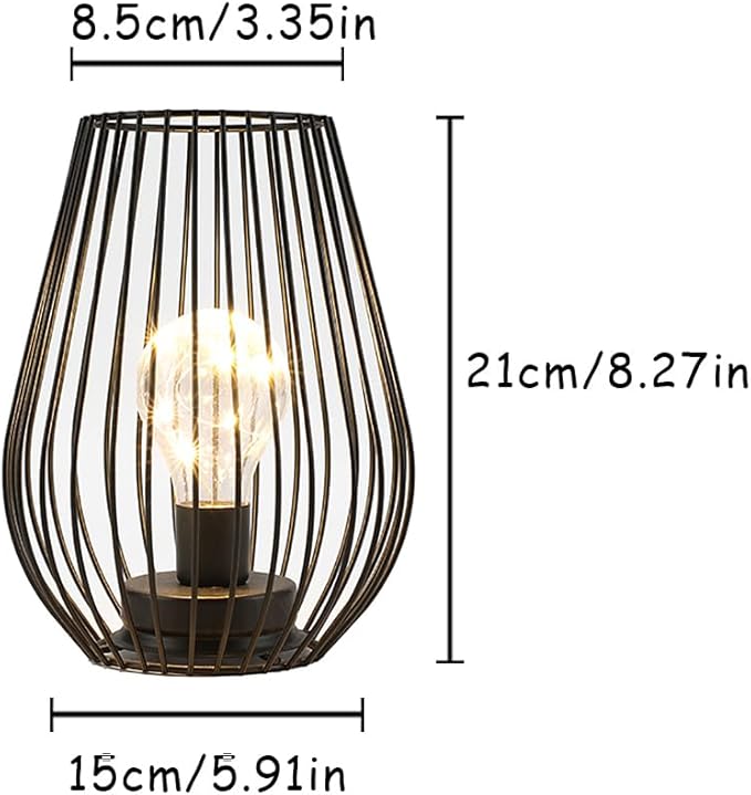 TRIROCKS Metal Cordless Table Lamp - Image 3