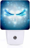 LED Night Light, Shiny Abstract Dragonfly LED Night Light Plug into Wall by Unknown