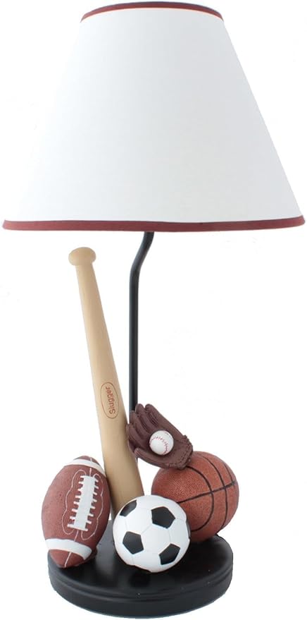 Bright Lights Sports Table Lamp by Unknown