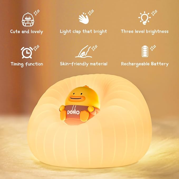 Night Light for Bedroom, Rechargeable LED Lamp - Image 4