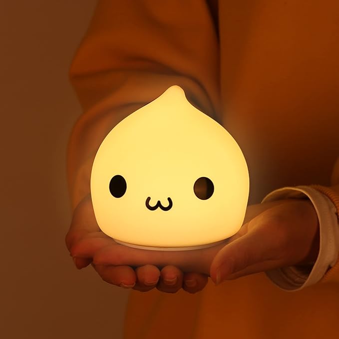 ZKLiLi Night Light for Kids, Cute Lamp Dumpling Light Birthday Gifts for Girls - Image 2