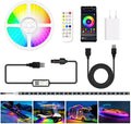 Smart WS2812B RGB+IC Addressable Led Strip Light, 16.4FT 5V USB Powered Around by Unknown