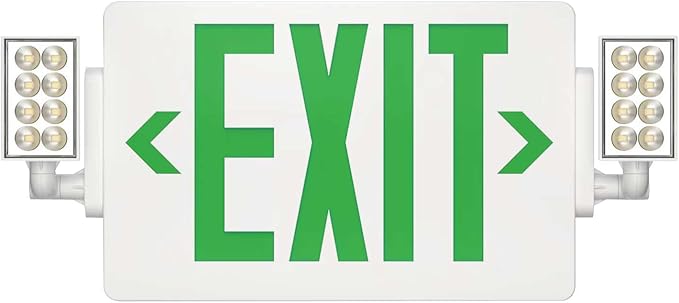 Spectsun 1 Pack Exit Signs by SpectsunLighting