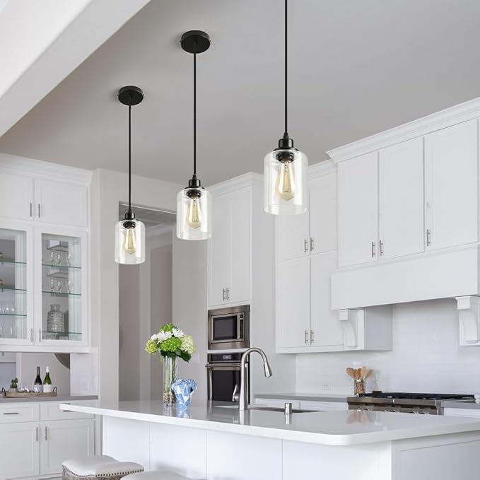 3 Lights Industrial Pendant Light - Image 3