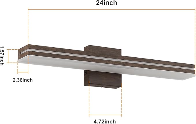 SineRise LED Modern Bathroom Vanity Light Fixtures - Image 5