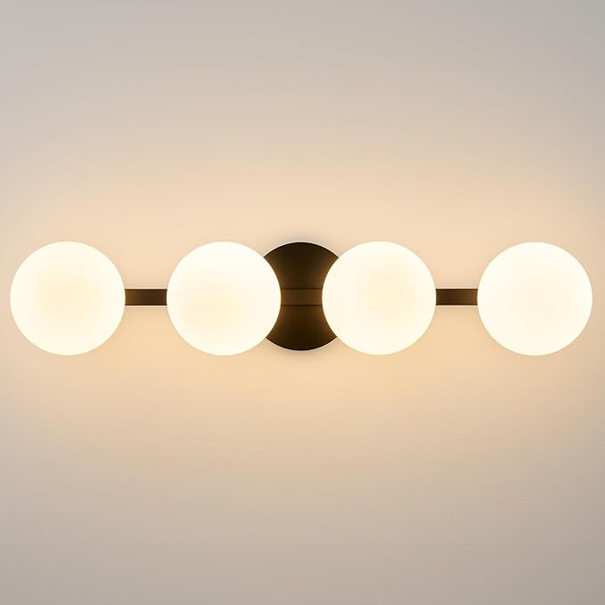 Bathroom Vanity Mirror Light Fixtures: 4 Lights Bath Wall Sconce Lighting by FeaseyFeaturedProducts