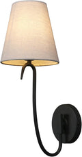 PERMO Matte Black Wall Sconce by PERMO