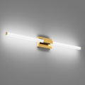 Ralbay Matte Gold 40inch Bathroom Vanity Lights Fixtures Over Mirror 32W Modern by RalbayLighting