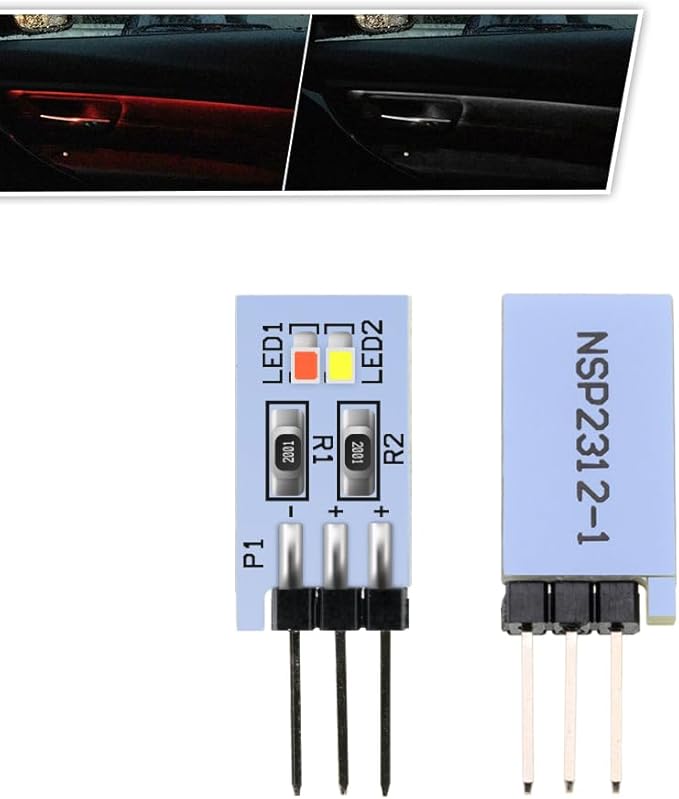 NJSBYL 4PCS LED Door Panel Handle Ambient Circuit Board - Image 3