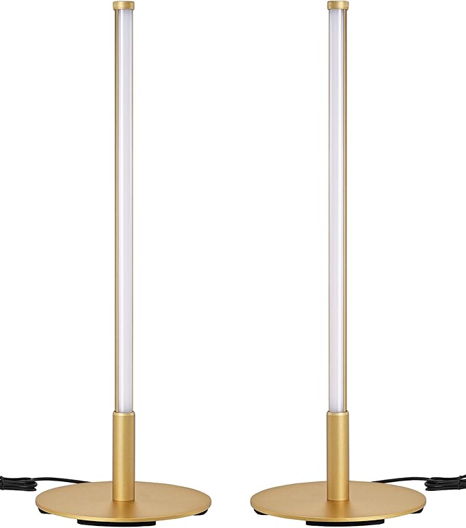 EDISHINE Upgraded LED Table Lamp Set of 2, Stepless Dimmable Bedside Lamps - Image 9