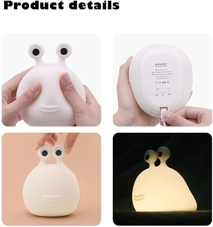 Slug Night Light, Silicone lamp - Image 5