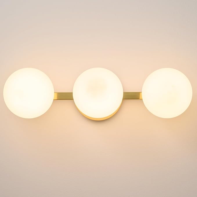 Bathroom Vanity Mirror Light Fixtures: 3 Lights Bath Wall Sconce Lighting by FeaseyFeaturedProducts