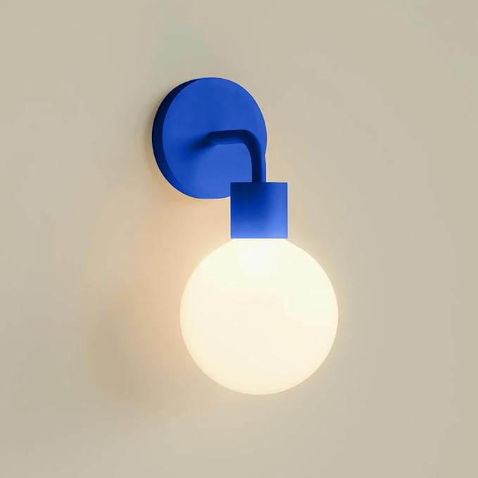 Wireless Wall Sconce Rechargeable & Dimmable LED Light w/App Control & by Poplight