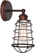 Design House 519710 Ajax Industrial Modern 1-Light Indoor Wall Sconce by DesignHouse
