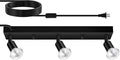 Plug in Track Lighting, Rotatable Track Head, Plug in Ceiling Light Kitchen by HOME