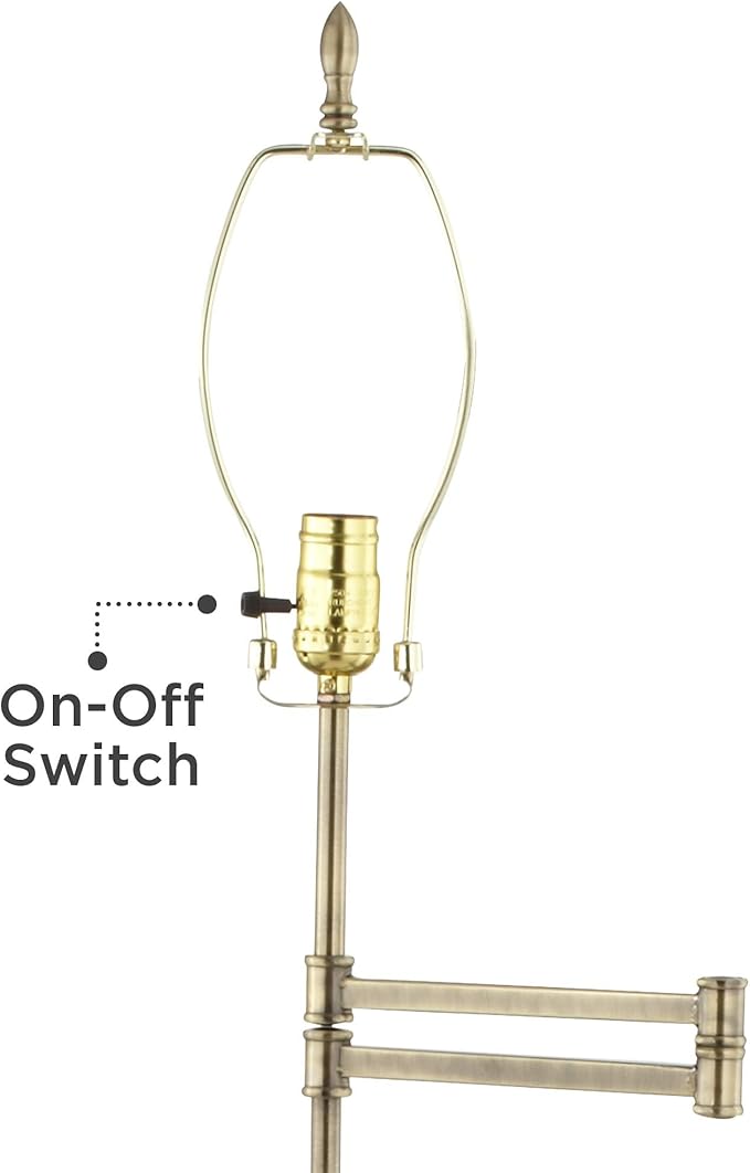 360 Lighting Westbury Traditional Swing Arm Floor Lamp Adjustable Height - Image 2