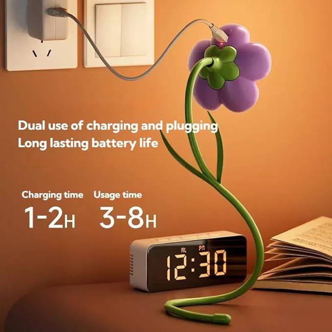 Birthday Gifts for Women, Sunflower Flower Lamp Rechargeable Cordless Led - Image 7