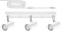 3 Light Track Lighting Kit, Industrial LED Wall Light by HOME