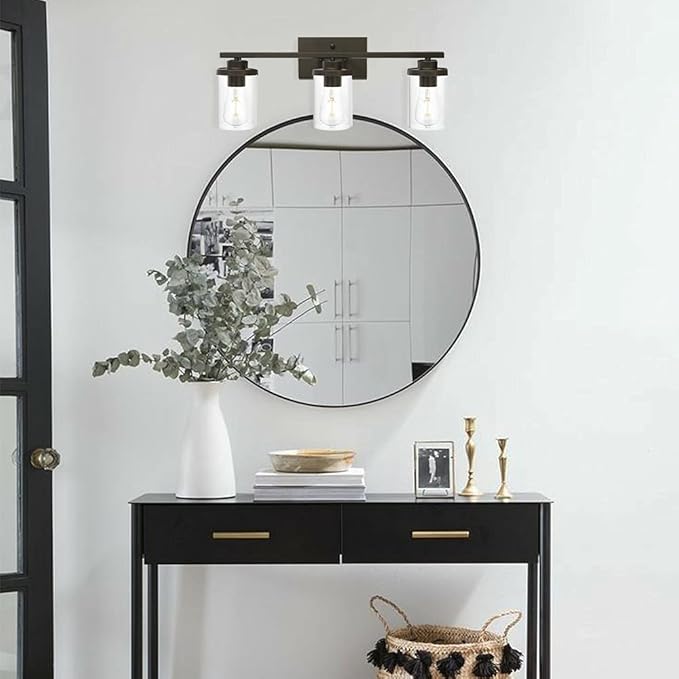 Bathroom Vanity Lighting Farmhouse 3-Light - Image 3