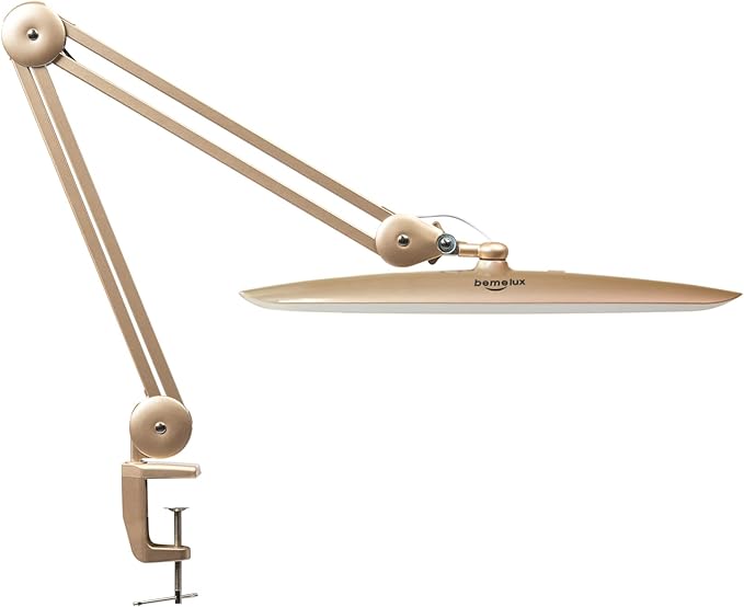 LED Desk Lamp with Clamp, Dimming Task Lamp by bemelux