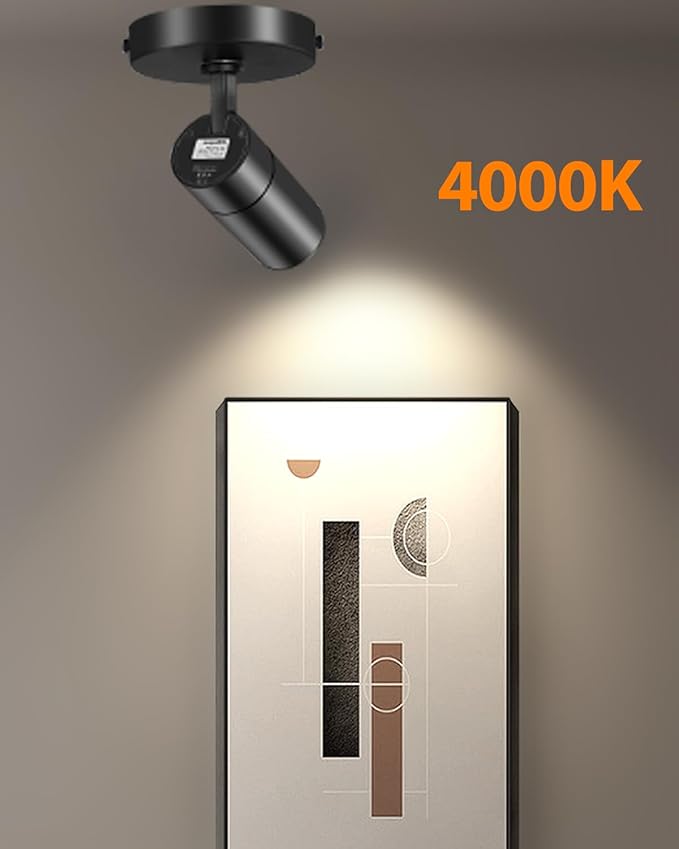 Zoomable LED Ceiling Spot Lights Indoor Adjustable Ceiling Spotlight Fixture - Image 3