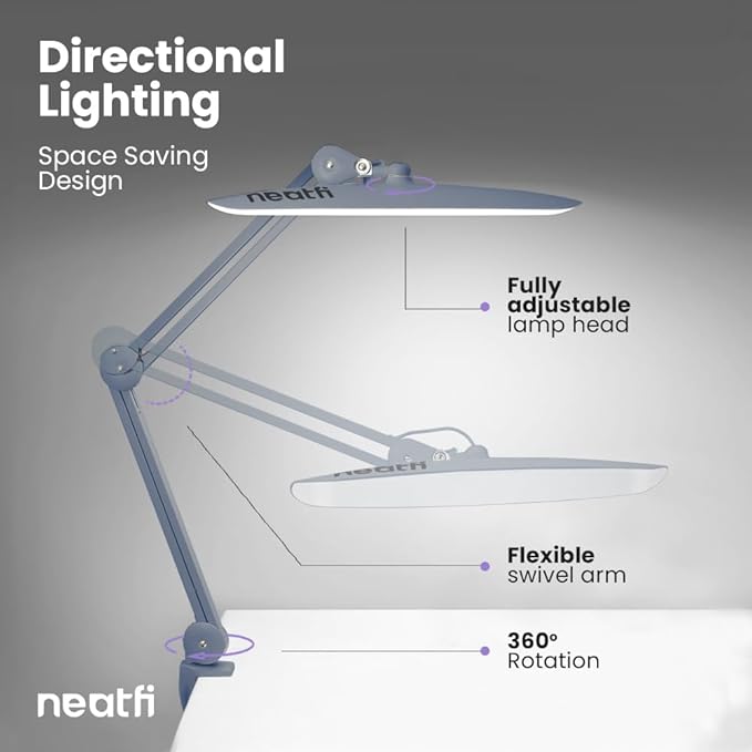 Neatfi XL 2, 200 Lumens LED Desk Lamp - Image 6