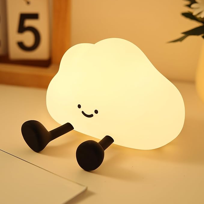 YISUN Cloud Night Light, Cute Silicone Nightlight by YISUN
