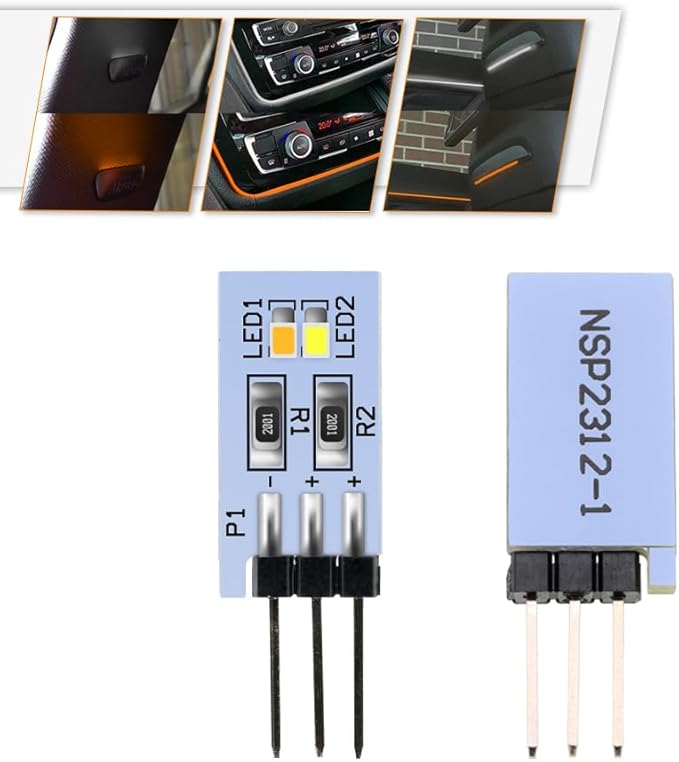 NJSBYL 2PCS LED Ambient Lighting Circuit Board Replacement - Image 2