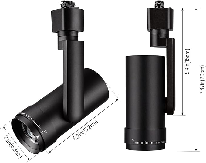 mirrea H Type LED Track Lighting Heads, Track Light Head - Image 3