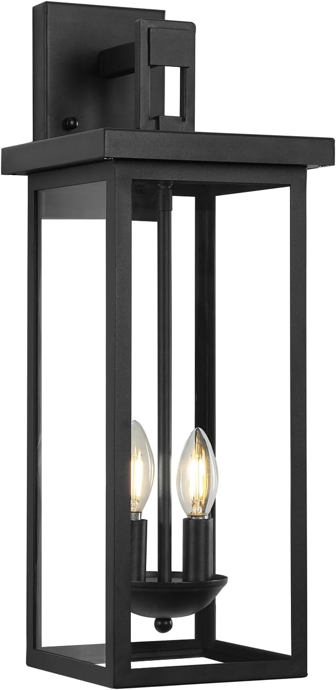 tewei 1 Pack Large Size Outdoor Wall Lights Exterior Wall Light Fixture by TeweiBrand