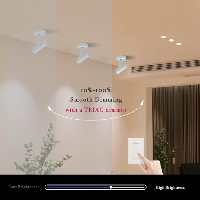 15W LED Dimmable and Zoomable Ceiling Spotlight - Image 2