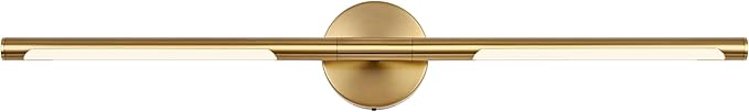 BONLICHT Brushed Brass Vanity Lights 36 Inch Gold Bathroom Light Fixtures 5CCT by BONLICHT