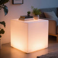 20-in LED Cube Chair, Cordless Rechargeable LED Cube Light Table, 16 Colors by COPU