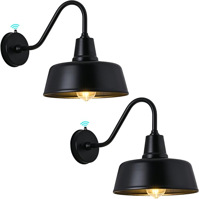 Outdoor Gooseneck Barn Light by METOJIA