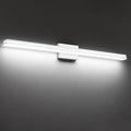 SineRise 48-Inch LED Modern Bathroom Vanity Light Bar, Chrome Modern Acrylic by SINERISELIGHTING