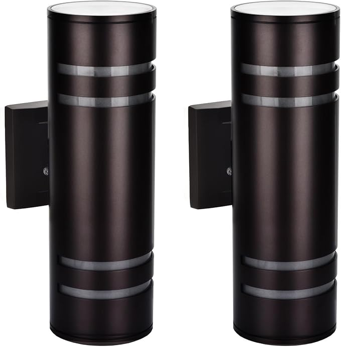 Smart Outdoor Wall Lights Color Changing 2 Pack, RGB+2700K-6500K Modern - Image 9
