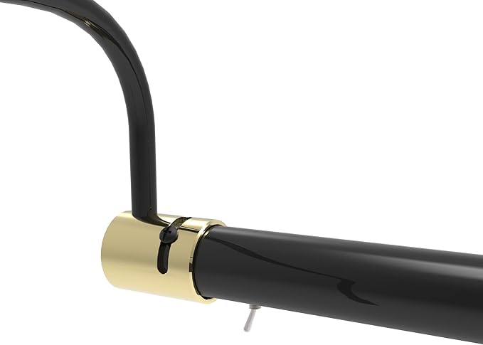 Cocoweb 43 Inch Tru-Slim Black and Brass Picture Light - Image 8