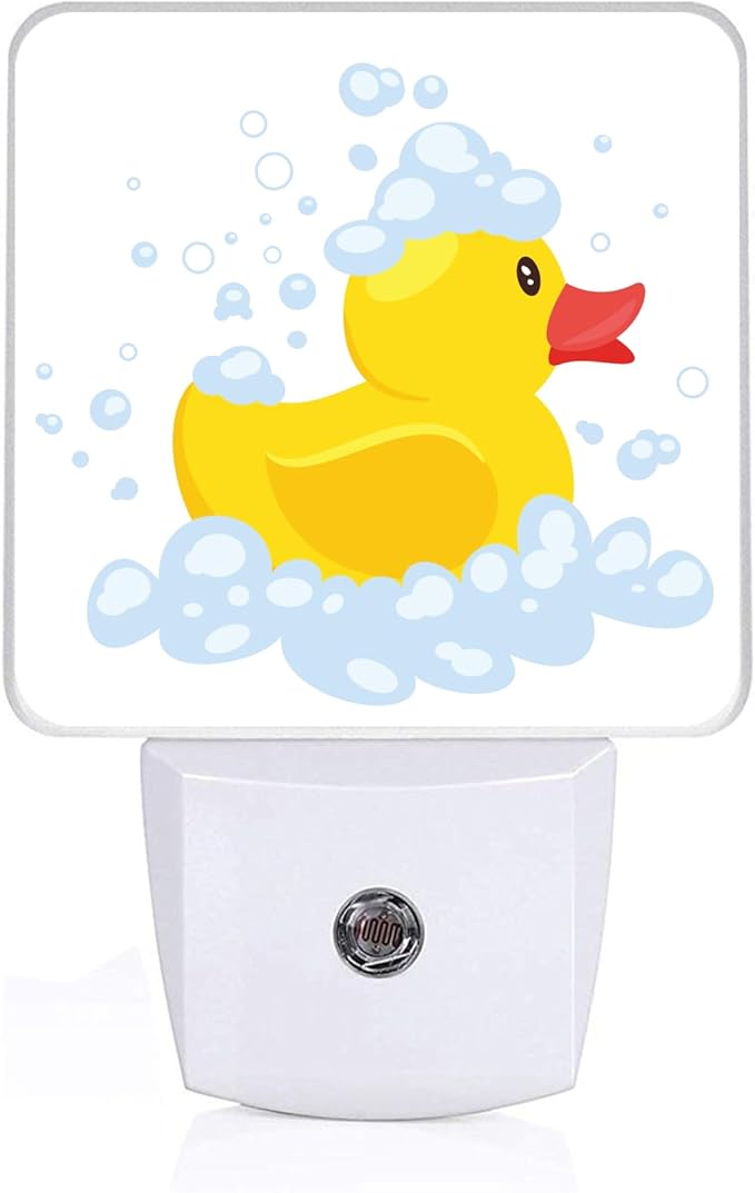 Night Light, Plug-into Cartoon Duck Nightlight White LED Lamp, Energy Efficient by Unknown