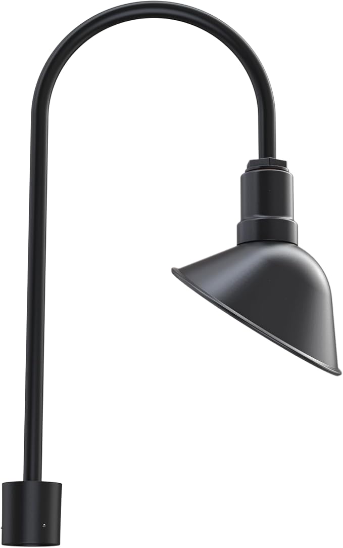 Steel Lighting Co. Venice Light | Outdoor Pole Top Mounted | 9 inch Dome | by SteelLightingCo